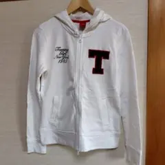 Tommy Girl フード付きパーカー S ホワイト