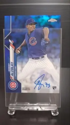 【MLB】アドバート・アルゾレイ 直筆auto ブルー /150