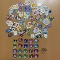 おはじきシール　フレークシール　ディズニー