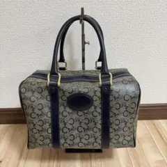 CELINE セリーヌ オールド Cマカダム 馬車柄 ミニボストンバッグ