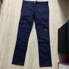 美品Dickies Skinny Straight ネイビー　32✖️32