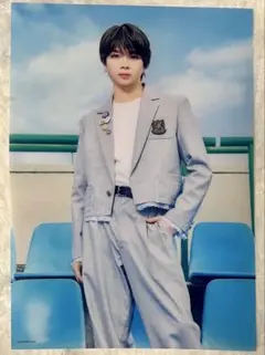 M!LK 塩﨑太智　アオノオト　A4クリアポスター　楽天ラッキードロー