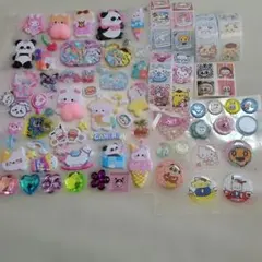 ①人気シール おすそ分けセットとハンドメイドシールセット