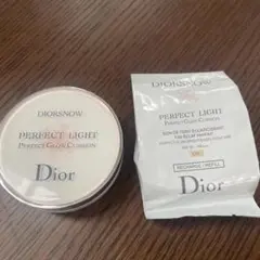 ディオール　スノー　パーフェクトライトクッション　C07 本体　レフィル　セット