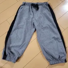 キッズ　ハーフパンツ(膝下)　120サイズ グレー