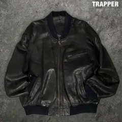 2026年最新】TRAPPER レザージャケット・ライダースの人気アイテム
