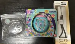 たまごっちパラダイス ジェイドフォレスト とケース、ストラップ付き