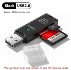 USB 2.0 MicroSDXCリーダーのサムネイル