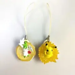 ポケモンDP ポケモンDXストラップ シェイミ ピカチュウ ガチャ
