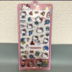 ハローキティ　立体　ドロップシール　3D 正規品　レトロ　サンリオ　キティちゃん