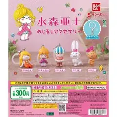 水森亜士 めじるしアクセサリー 全5種 ガチャ フルコンプ