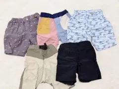 80cm 夏ハーフパンツ　男の子　まとめ売り