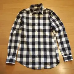 TOMORROWLAND Edition ネイビーチェックシャツ 46