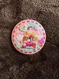 Disney characters 刺繍缶バッジ2　シュガーラッシュ