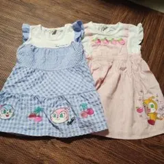 アンパンマンワンピース 100サイズ２枚セット