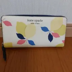 kate spade 花柄 長財布