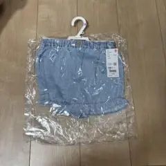 【未使用】ハーフパンツ 100cm ライトブルー