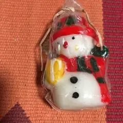 キャンドル サンタクロース スノーマン