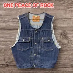 CONNERS CO. デニムベストONEPIECE OF ROCK XL CONNERS CO. デニムベストONEPIECE OF ROCK XL - メルカリ