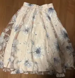 MERCURYDUO　花柄フレアスカートのサムネイル