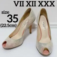 VII XII XXX セブントゥエルブサーティー ピーントゥ パンプス 35のサムネイル