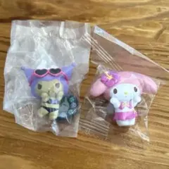 サンリオ　みんなでバカンスフィギュア　ガチャ クロミ　マイメロ　2点セット
