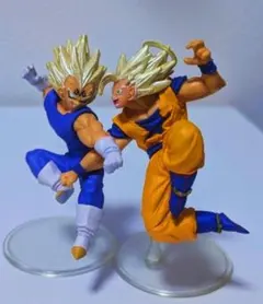 HGドラゴンボールZ フィギュア【 超サイヤ人2孫悟空vs魔人ベジータ 】美品☆