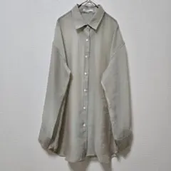 SALE!【美品】アソートシャンブレーシアーシャツ 長袖