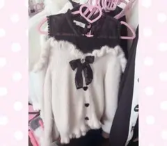LIZLISA レイヤード風肩あきニットのサムネイル