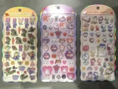 正規品　ベイマックス　ズートピア　スヌーピー　コットンパフィ　シール