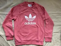 アディダス オリジナルス トレフォイル スウェット ピンク Sサイズ
