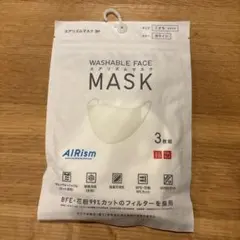 【新品未開封】ユニクロ エアリズムマスク 3枚入 こどもSサイズ ホワイト