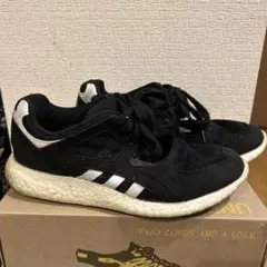 【adidasOriginals】▽EQTRACING91/16Wスニーカー 黒