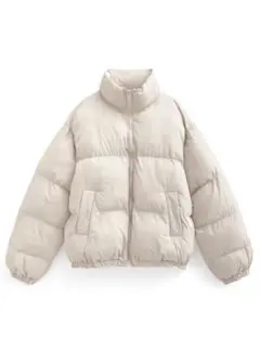 GRL グレイル スタンドカラーショート丈ダウンジャケット