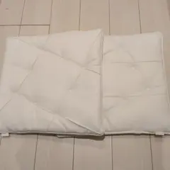 ホワイトキルティングクッション☆座布団