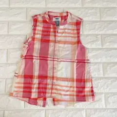old navy    チェックシャツ　130