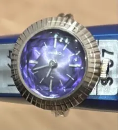 SEIKOセイコー★手巻き機械式 リング時計★可動品★昭和レトロ指輪時計 SEIKOセイコー☆手巻き機械式 リング時計☆可動品☆昭和レトロ指