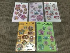 セリア ディズニー ウォーターシール 5点