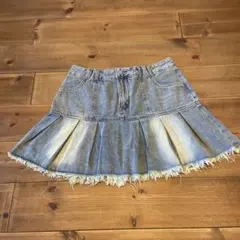 ROMWE デニム フレアスカート L