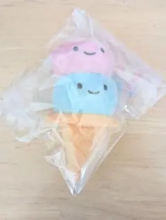 ★新品★シークレット★にっこりーノ★アイスのぬいぐるみ2★ガチャガチャ★