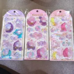 サンリオ　ウォーターシール　3つ