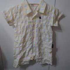 POLO Babyポロベビー♡半袖ロンパース チェック柄