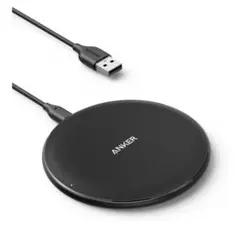 【中古】ANKER ワイヤレス充電器 ブラック