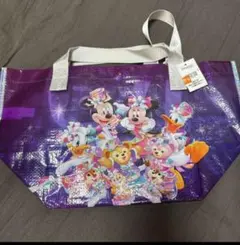 香港ディズニーランド ディズニーキャラクター トートバッグ 20周年