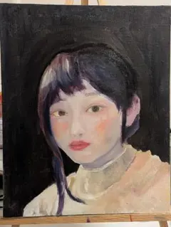 ⭐︎ 油彩画 古典的写実画 額縁付き M3号 ⭐︎ - メルカリ