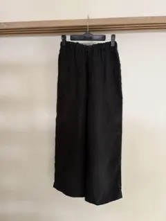ゴーシュ カツラギワイドキュロットパンツ 黒 サイズ2 - メルカリ