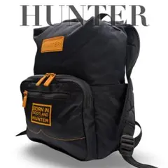HUNTER ハンター　リュック バックパック ブラック スコットランド　大容量のサムネイル