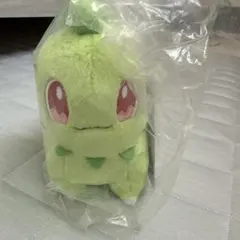 一番くじ　ポケモン　D賞　チコリータ　ぬいぐるみのサムネイル
