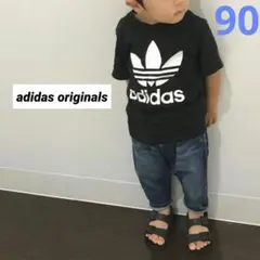 新品タグ付☆アディダス オリジナルス キッズ ベビー ロゴTシャツ 90cm