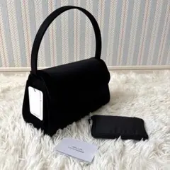 新品タグ付き✨洋服の青山フォーマルバッグ【撥水加工】　ブラック　黒